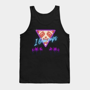 Cute Panda Cyberpunk - I Love Naps - Kawaii Panda #4 Tank Top